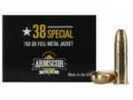 38 Special 158 Grain Full Metal Jacket 50 Rounds Armscor Ammunition